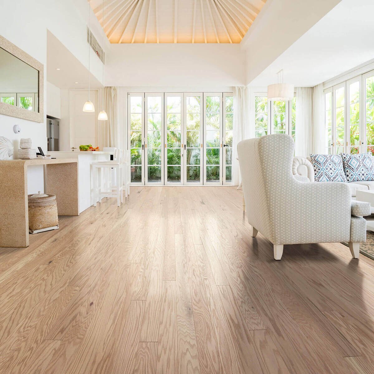 living room hardwood
